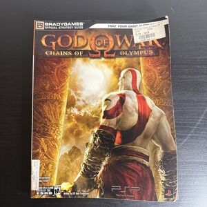 God of War Chains of Olympus Strategy Guide for Sony PSP. Official Brady Games.